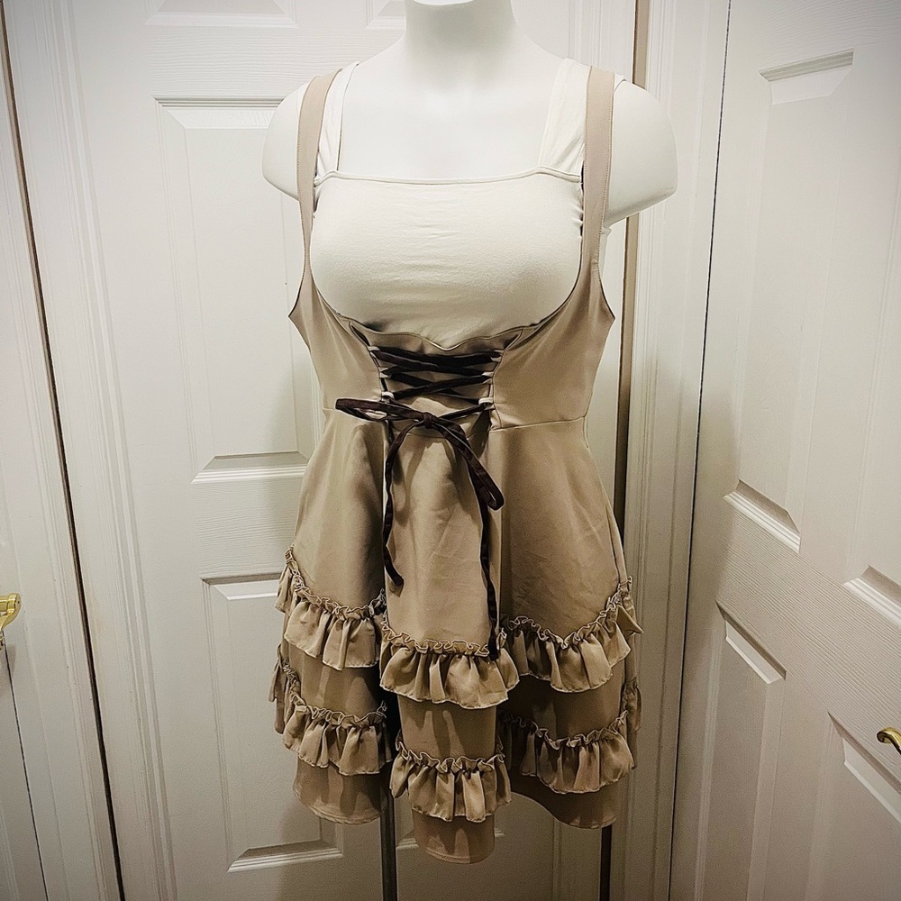 Hot Topic Steampunk Style Skirt (tank styled underneath is NOT included)